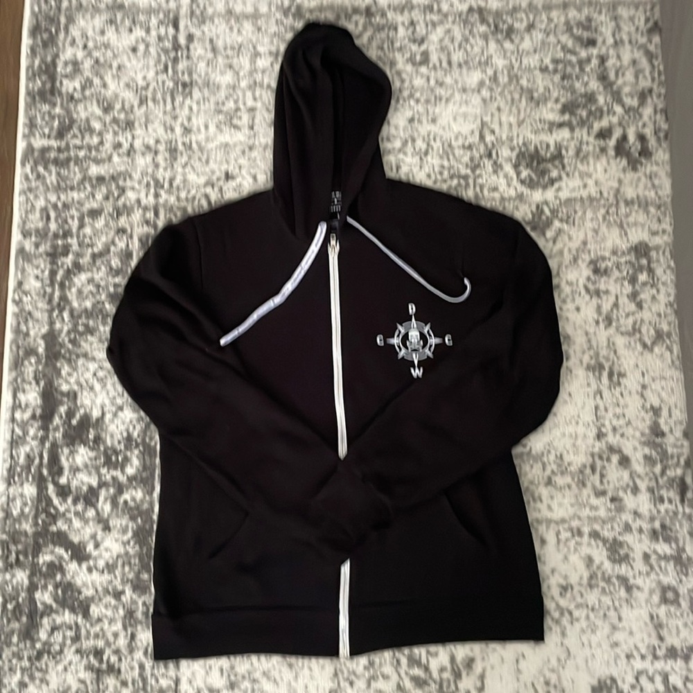 Death Wish Coffee Co “fuel your adventure” zipper hoodie